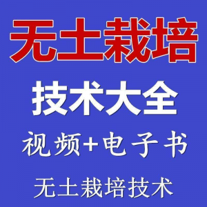 无土栽培视频教程蔬菜无土栽培教程原理无土种植栽培视频技术资料-淘宝虚拟仓
